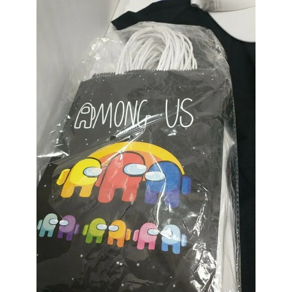 Among Us Bundle Shirt Hat Bag Gift Bags set